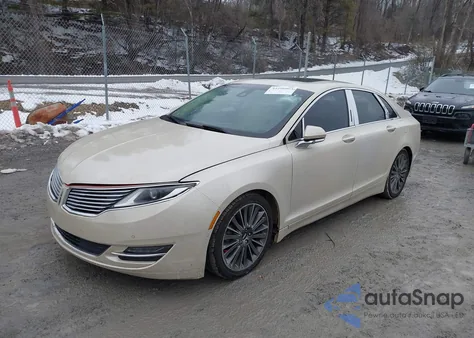 2014 Lincoln Mkz Hybrid из США, поврежденный, VIN 3LN6L2LU7ER815942